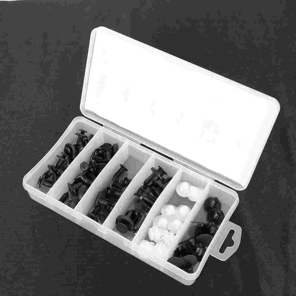 

50 PCS/Set Push Pin Mud Flaps Car Car Mudguard Rivet Car Rivet Retainer Push Bumper Fastener Rivet Clips Car Door Bumper