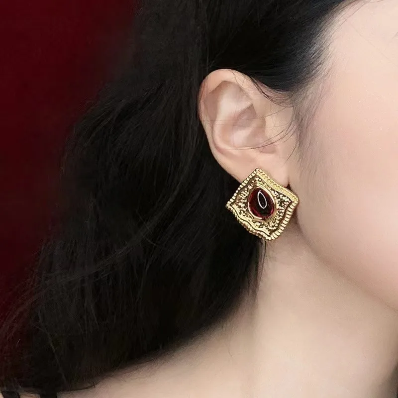 Парижский художественный дворец винтажные ренессансные французские серьги в