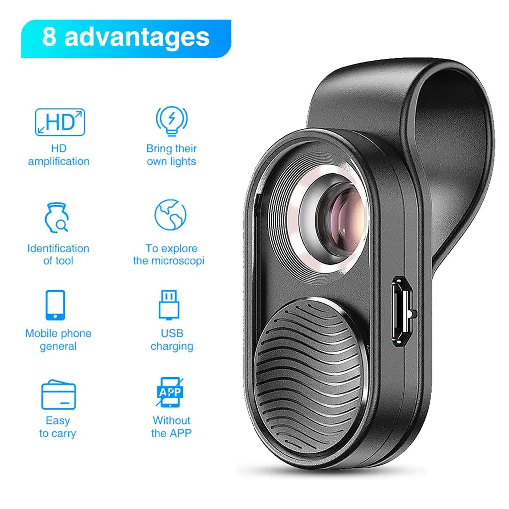 

Оптическое стекло объектив микроскопа Телефонные принадлежности алюминий долговечные тонкая работа очки для телескопа Запасная часть