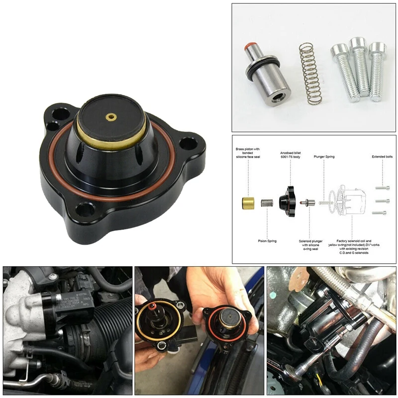 

Blow Off Valve Spacer BOV for GOLF PASSAT - SEAT LEON 1.8 2.0 TSI FSI Diverter DV