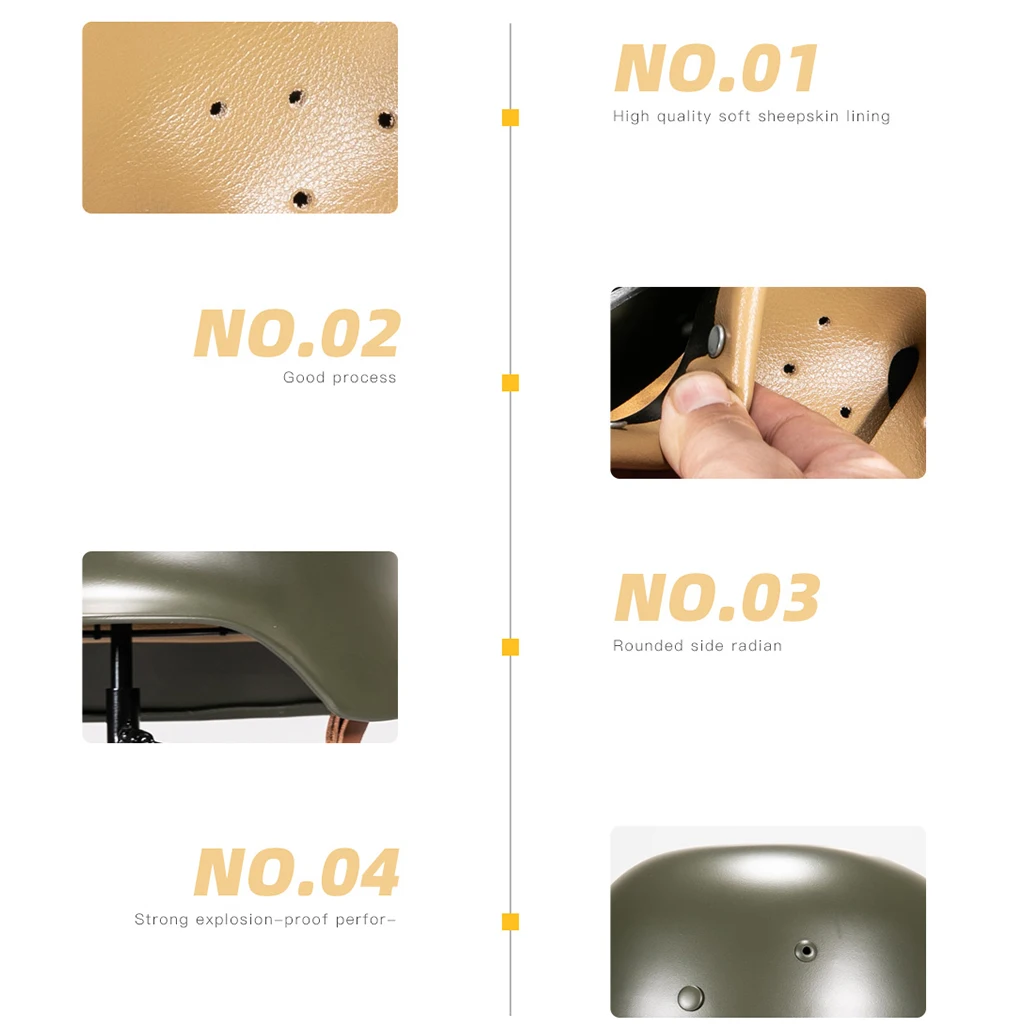 Тактический Стальной шлем для страйкбола M35 с сеткой шлема складные