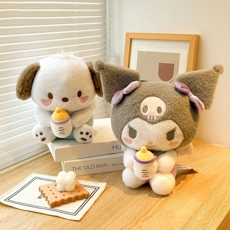 

Новинка Kawaii Sanrios Kuromi понравико плюшевая кукла мультяшный милый изысканный Рождественский подарок на день рождения подарки для девушки игрушки для девочек