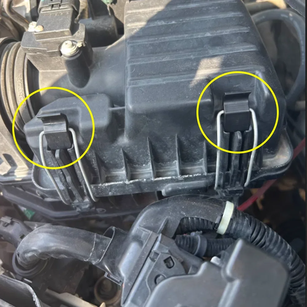 

1 шт. 17219P65000 новый для Honda Accord MK10 Fit Jazz MK2 MK3 Insight MK1 ZE1 автомобильный воздухоочиститель впускной фильтр корпус зажим зажим