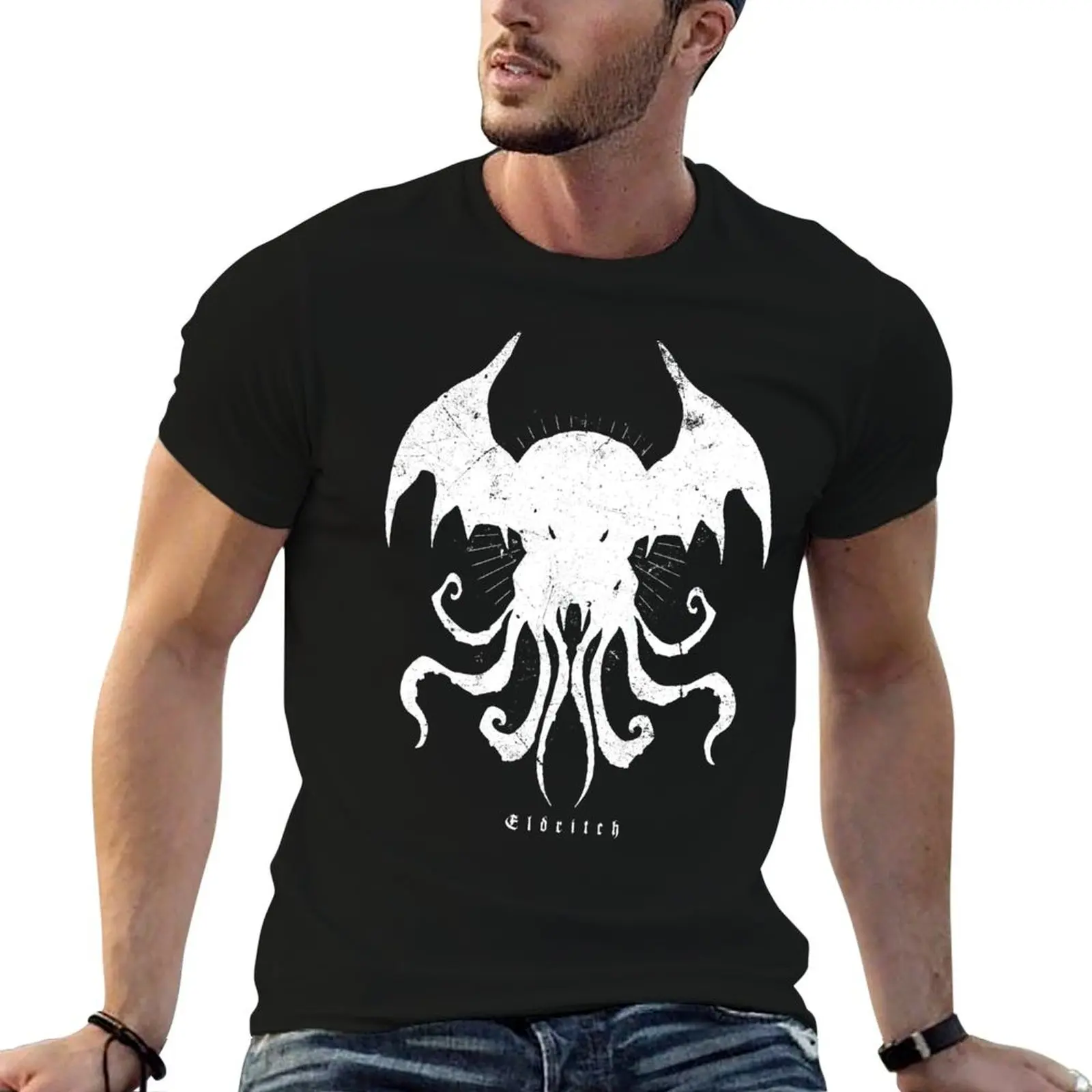 The Call of Cthulhu - Eldritch Dreamer Lovecraftian mythos одежда футболка с рисунком винтажные рубашки