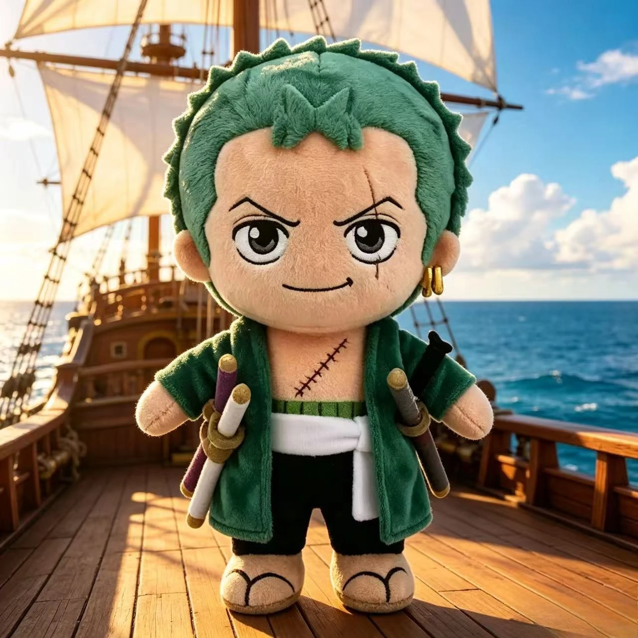 Фото Новинка от Bandai: ONE PIECE, кукла-игрушка Солон Луффи, One Piece №1
