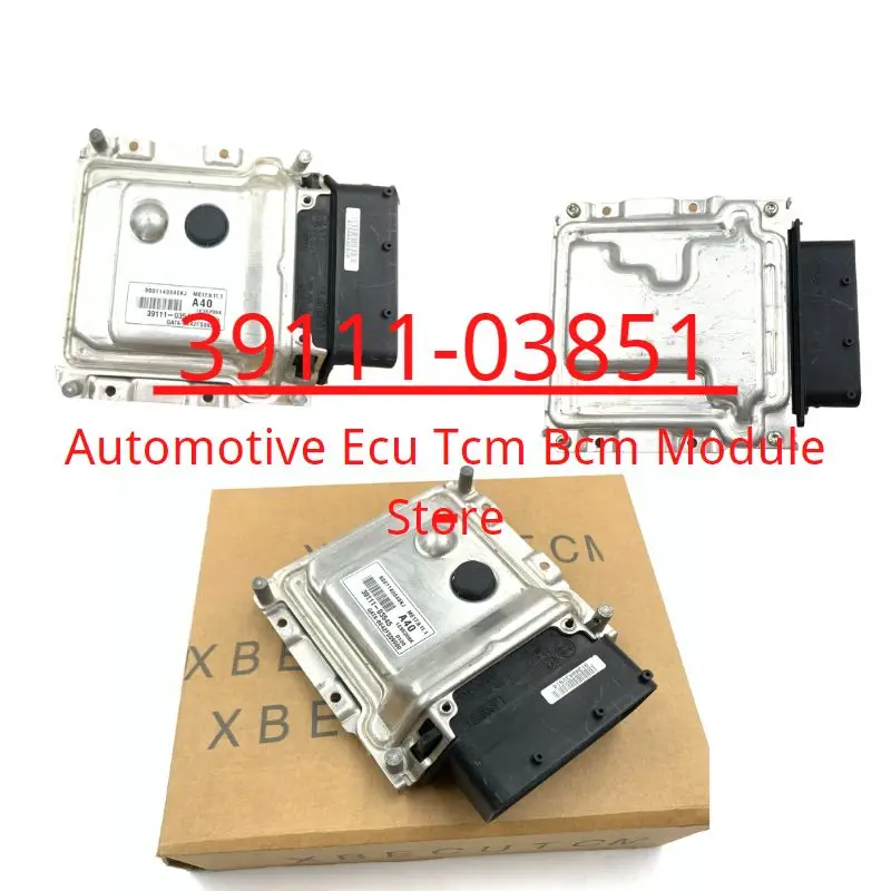 

39111-03851 3911103851 материнская плата двигателя ECU для Kia RIO АКСЕССУАРЫ для стайлинга автомобилей ME17.9.11.1