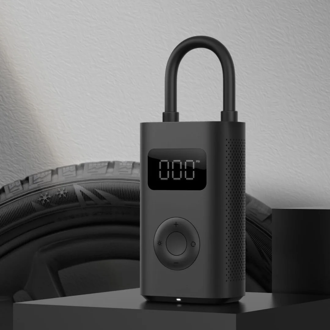 Насос для шин Xiaomi Mijia 1S воздушный компрессор мотоциклов велосипедов мячей