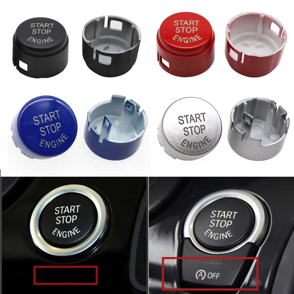 Engine Ignition Start Stop Switch Cover OFF Button For BMW F G Series 1 2 3 4 5 6 7 X3 X5 F20 F22 F30 F32 F01 F02 F10 F12 F25
