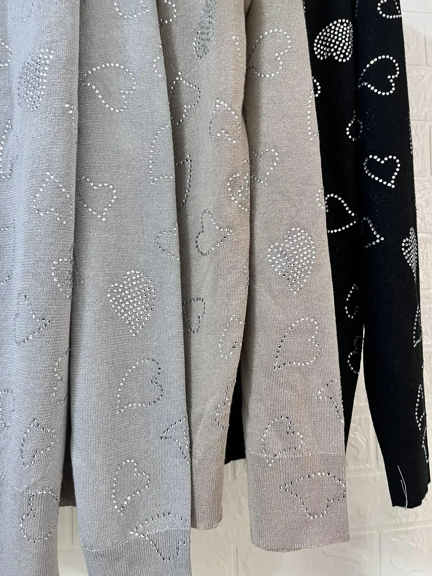 Весенний женский 100% льняной вязаный кардиган в форме сердца с ромбовидным