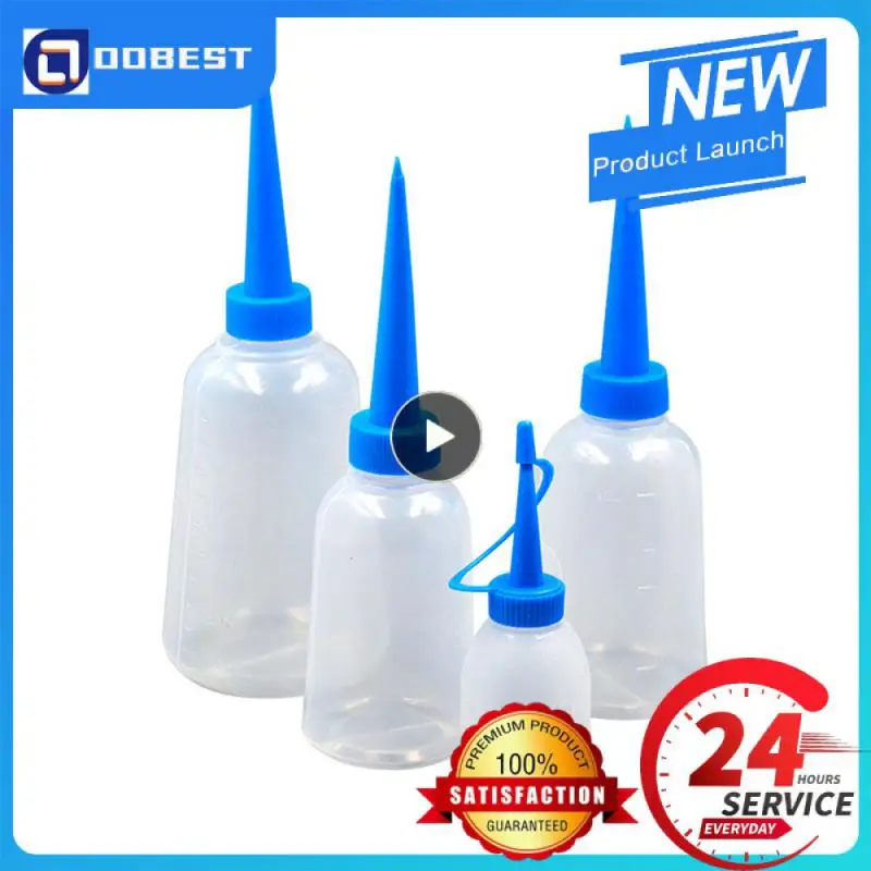 1~10PCS Tip Oiler Reliable Versatile Needle Tip Applicator Water Bottle Glue Application Plastic Bottle Durable