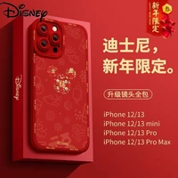 disney mickey case for iphone 11 12 13 pro max 11pro 11promax 12pro 12promax 13pro 13promxa xs max xr 7 8 plus red cartoon cover