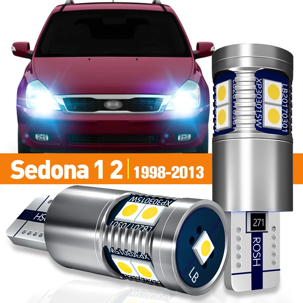 

2x LED Parking Clearance Light For Kia Sedona 1 2 1998-2013 2003 2004 2005 2006 2007 2008 2009 2010 2011 Accessories Canbus Lamp