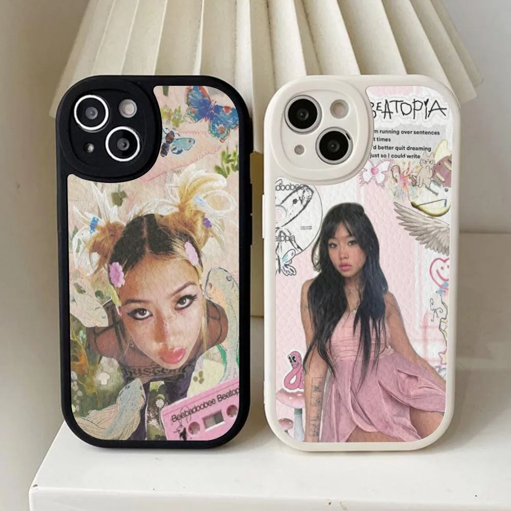 Чехол для телефона Singer B-Beabadoobee из жесткой кожи iPhone 16 15 14 13 12 Mini 11 Pro Max Xs X Xr 7 8 Plus Fundas