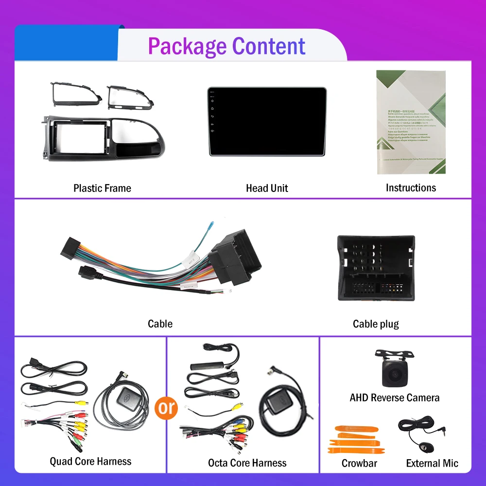 Car Radio For Ford TESHUN 2009-2015 2Din Android Octa Core Stereo DVD GPS Navigation Player Multimedia Auto Carplay