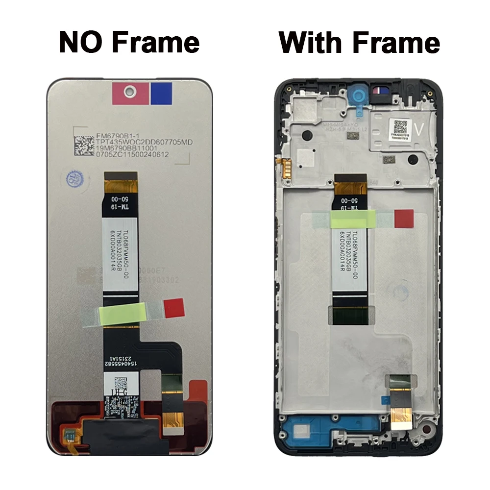 ЖК-дисплей 6 79 дюйма для Xiaomi Redmi 12 23053RN02A сенсорный экран дигитайзер в сборе