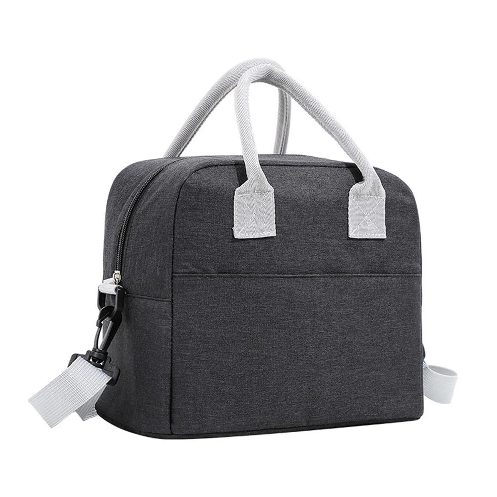 

Изолированная сумка для ланча, многоразовая практичная сумка для обедов, Легкая очистка, против морщин, большой емкости