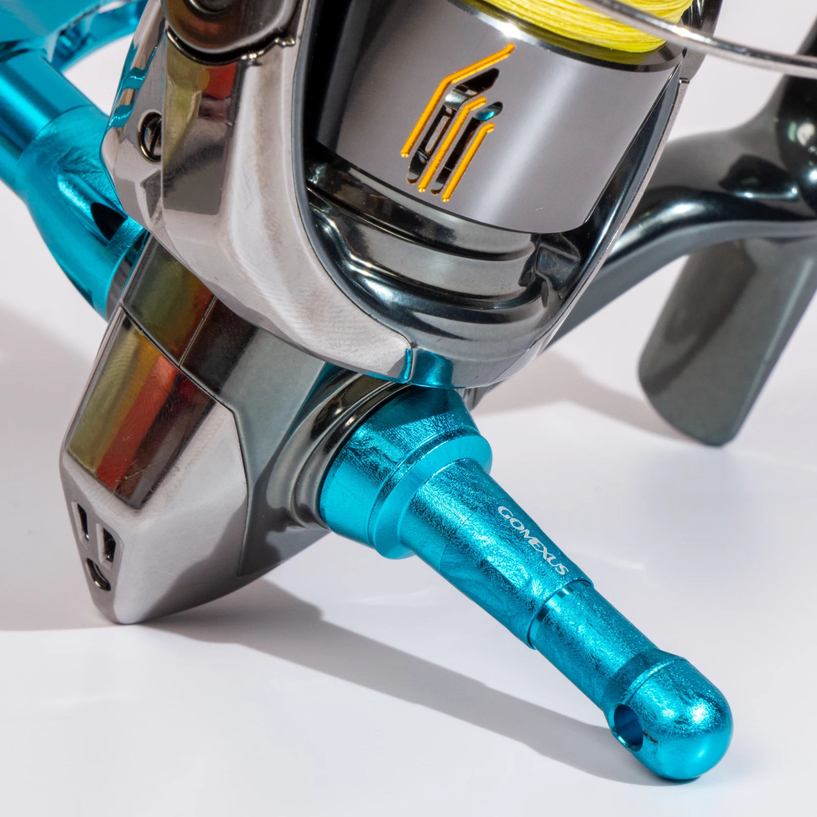 Фото Набор спиннинговых катушек Gomexus с двойной ручкой Eging Fishing 82 мм для Shimano Stella Vanford Sephia Stradic BB-X с подставкой для катушки, инструмент №4