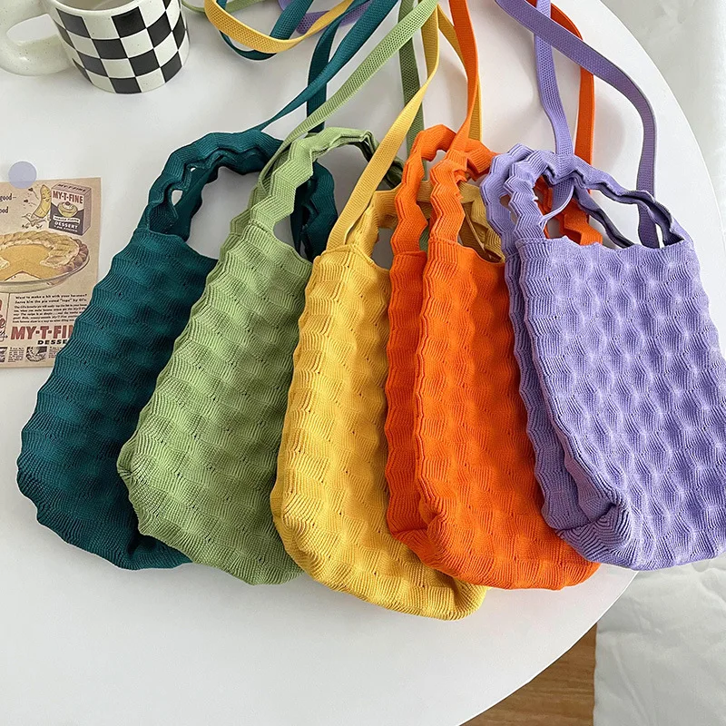 

Small Purse and Handbgs Korean Version Fashion All-match 2023 New Candy Colors Casual Crossbody Bags for Women Open Pocket