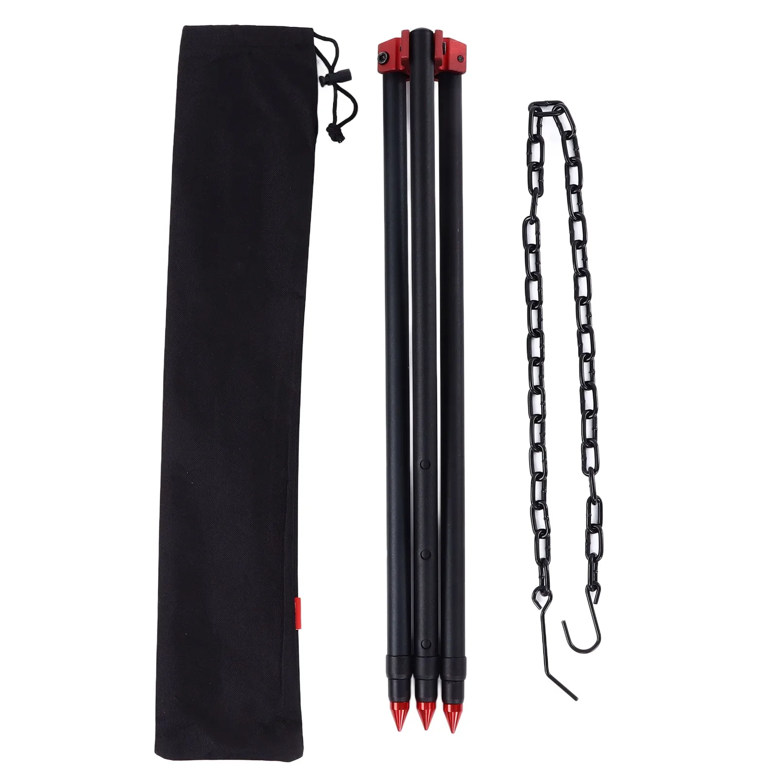 

BBQ Tripod Grill Portable Detachable Sturdy Durable High Temperature Resistant Barbecue Stand