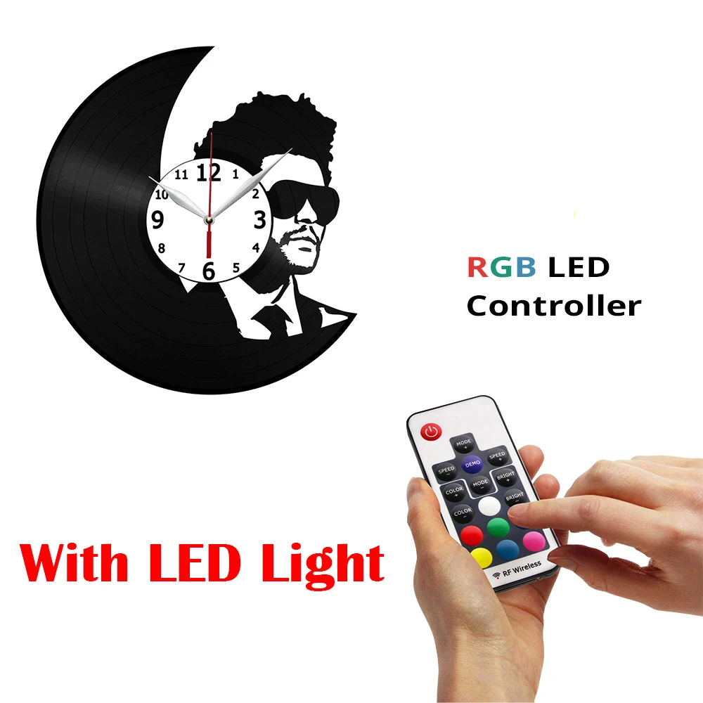 

Виниловые настенные часы для выходных, креативный домашний дизайн, настенные украшения, часы, подарок, художественное украшение, подарок на день рождения