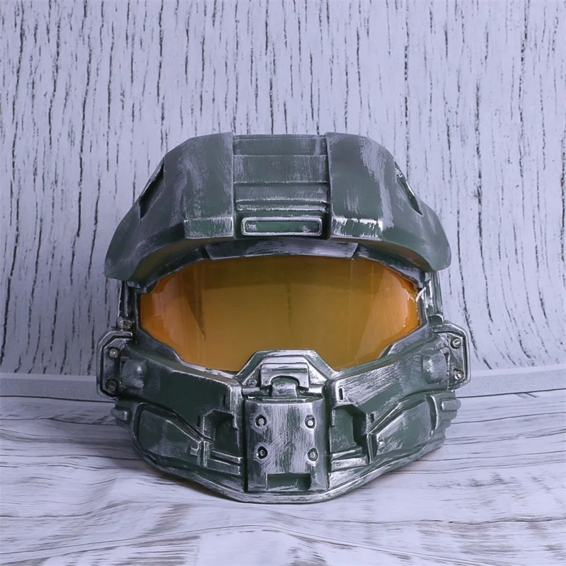 

Halo John117 Spartan Master Chief Cosplay Adult Kids PVC Radiation Mask Power Armour Helmet Masks Halloween Party Costume Prop