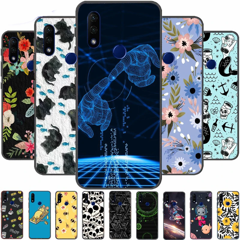Чехол для Lenovo A6 Note, мягкая задняя крышка для A6Note L19041, чехлы, бамперы, защитные чехлы из ТПУ