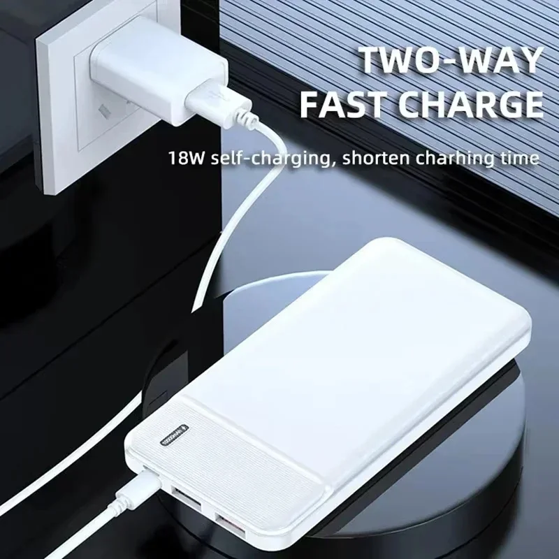 Фото 120 Вт 50000 мАч Power Bank 12 Вт Портативное быстрое зарядное устройство Внешний аккумулятор PowerBank Power Bank большой емкости для iPhone Samsung Xiaomi №4