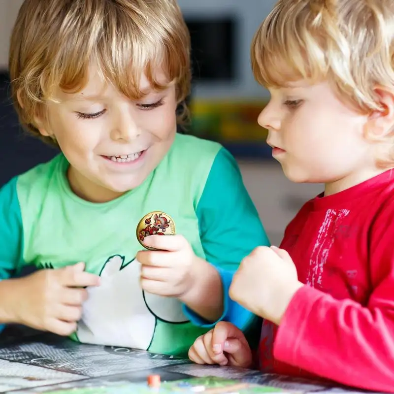Монета Санта-Клауса счастливого Рождества мультяшный дизайн памятная монета