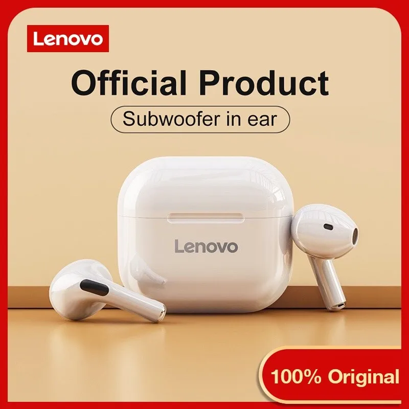 

TWS-стереонаушники Lenovo LP40 с поддержкой Bluetooth 5,0 и сенсорным управлением