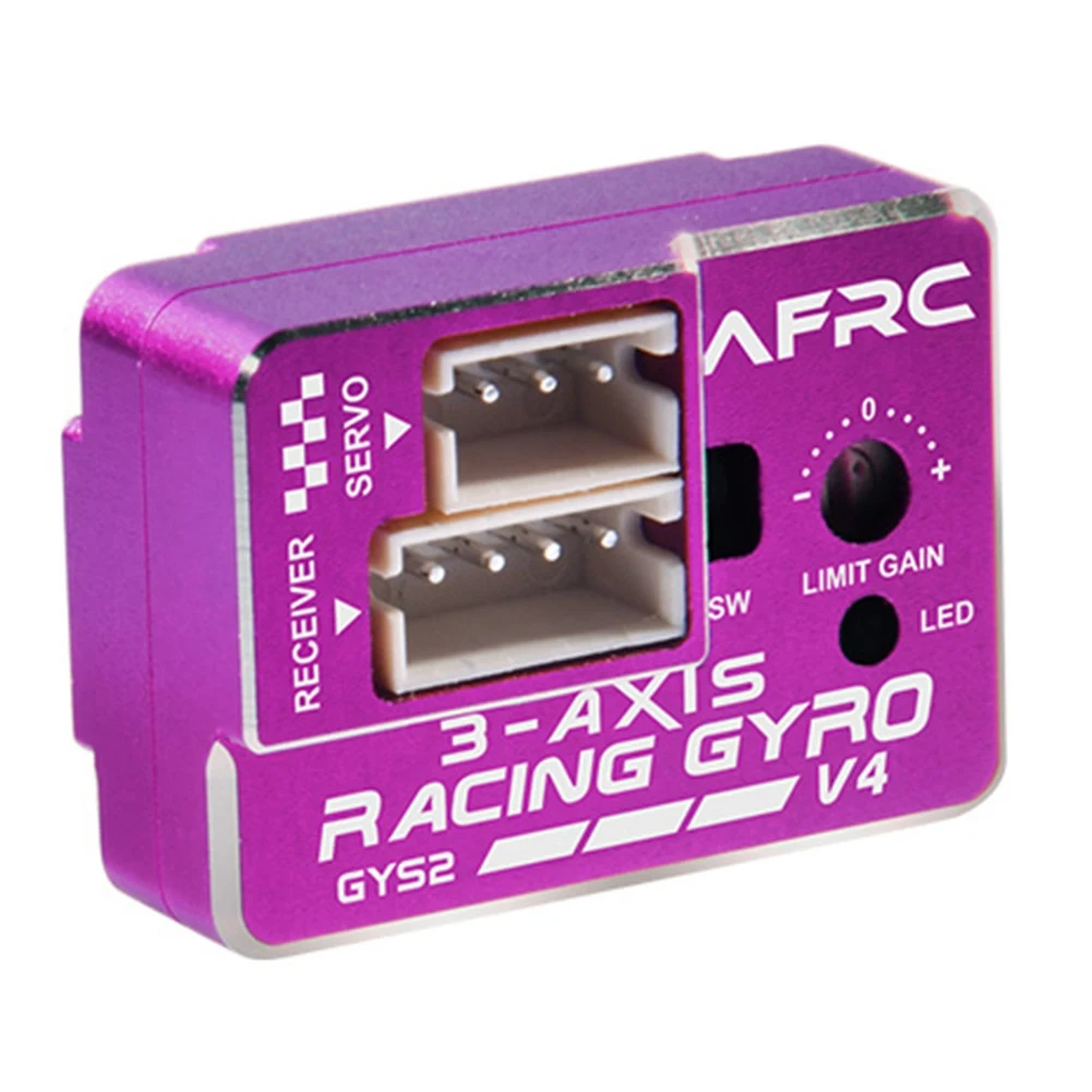 AFRC GYS-2 V4 3-AXIS Racing Gyro Drift Стабилизатор автомобиля EPA AVCS для MINI Z D Q 1/28 1/24 1/10 Модель DIY
