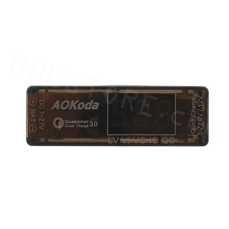 Быстрое зарядное устройство AOKoda QC3.0 литий-полимерный аккумулятор в USB