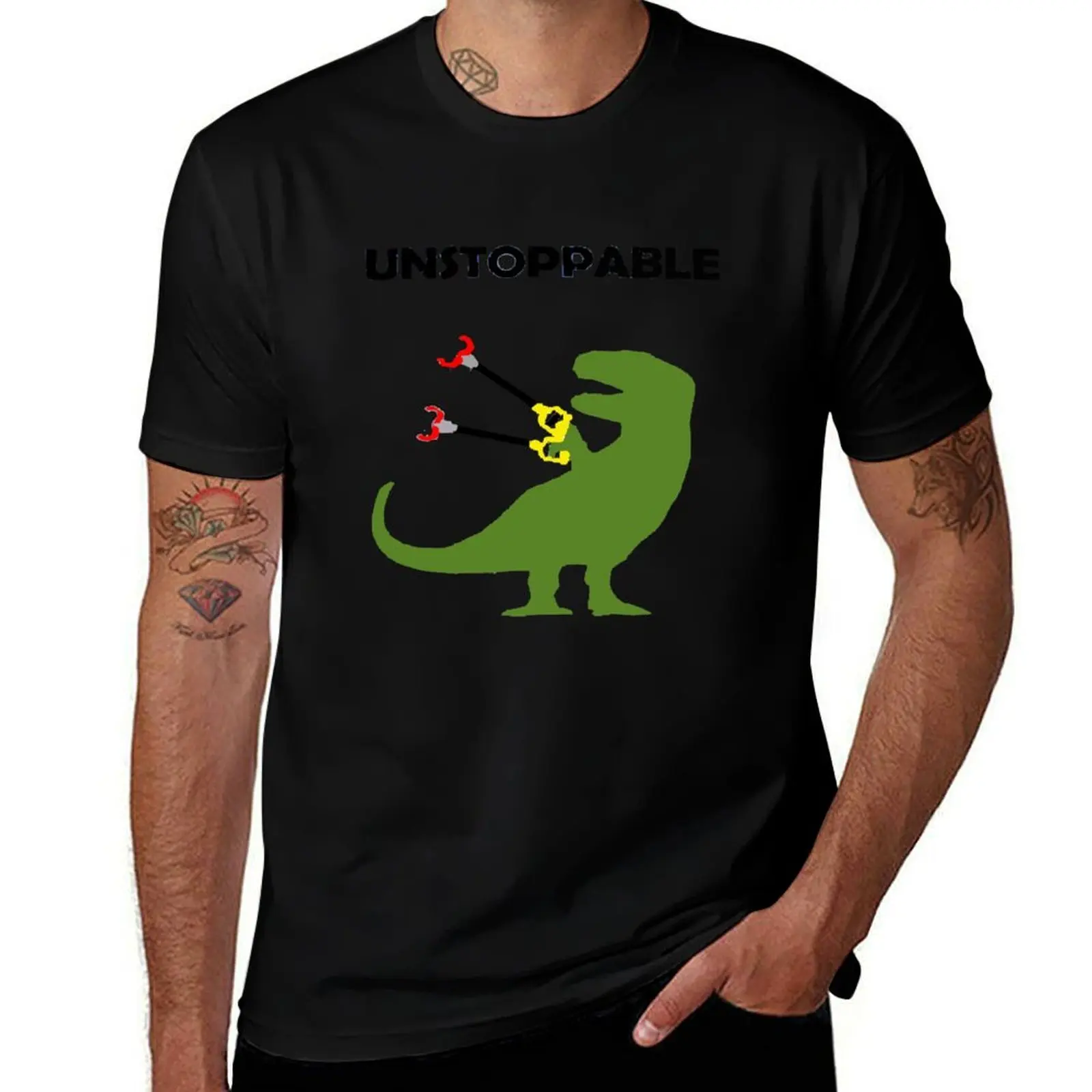 Фото Футболка Unstoppable, спортивная быстросохнущая футболка для мужчин №1
