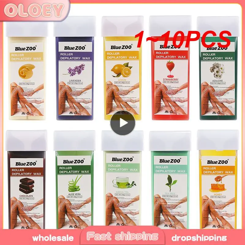 Воск для эпиляции восковой картридж депиляции Roller воск удаления волос с 12