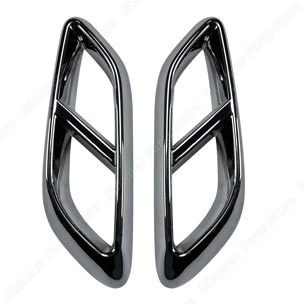 

Автомобильная задняя четыре рамки выхлопной трубы для Mercedes Benz CLE Coupe C236 2024 + AMG, нижняя наклейка на глушитель, модификация, глянцевый черный