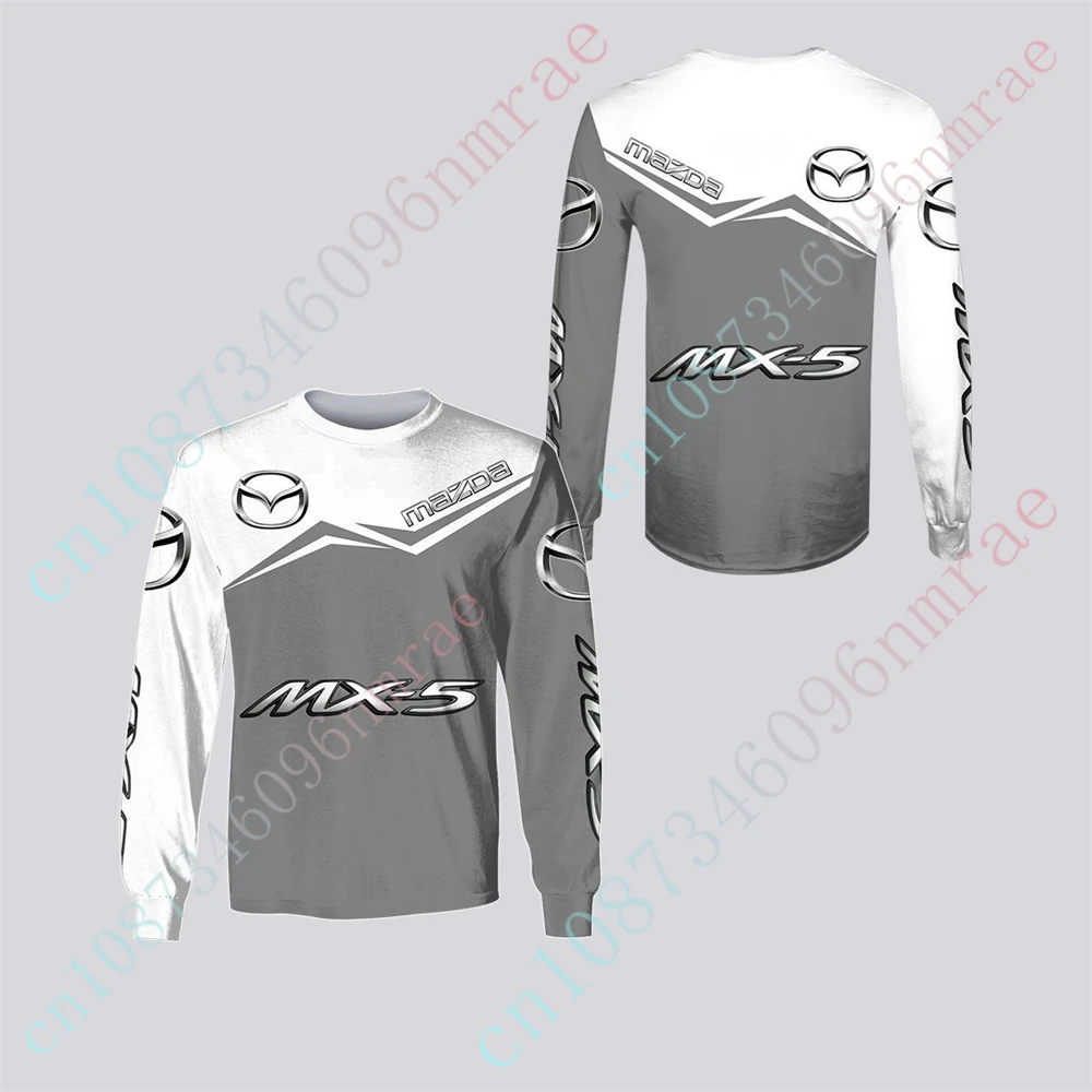 Футболка унисекс с длинным рукавом круглым вырезом и логотипом на заказ