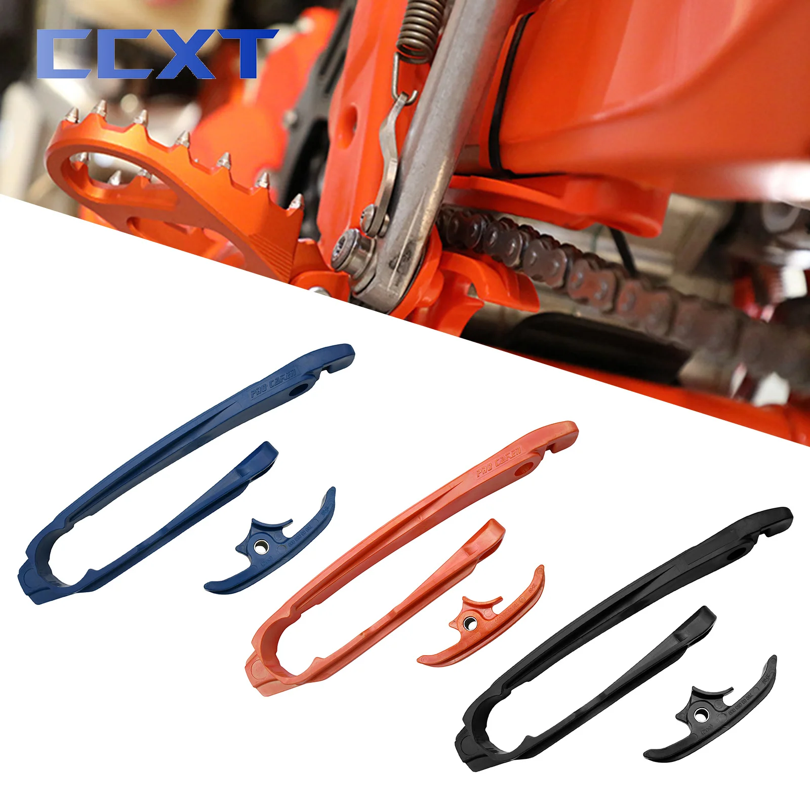 

Направляющая цепи для мотокросса, направляющая для маневра для KTM XC SX SXF XCF XCW EXC XCFW EXCF 125-500 2016-2021 для Husqvarna FC FE FS FX