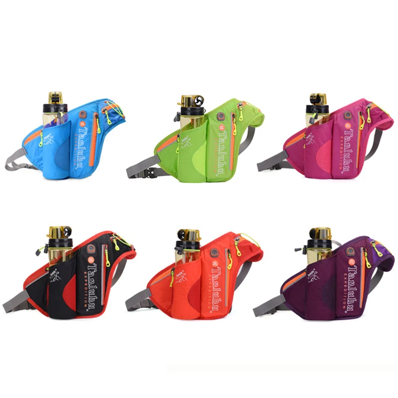 Women'S Running Bag Outdoor Fitness Gym Hip Hydration Trail Bicycle Belt Waist Fanny Pack Cross Bicycle Sports And Leisure Bag