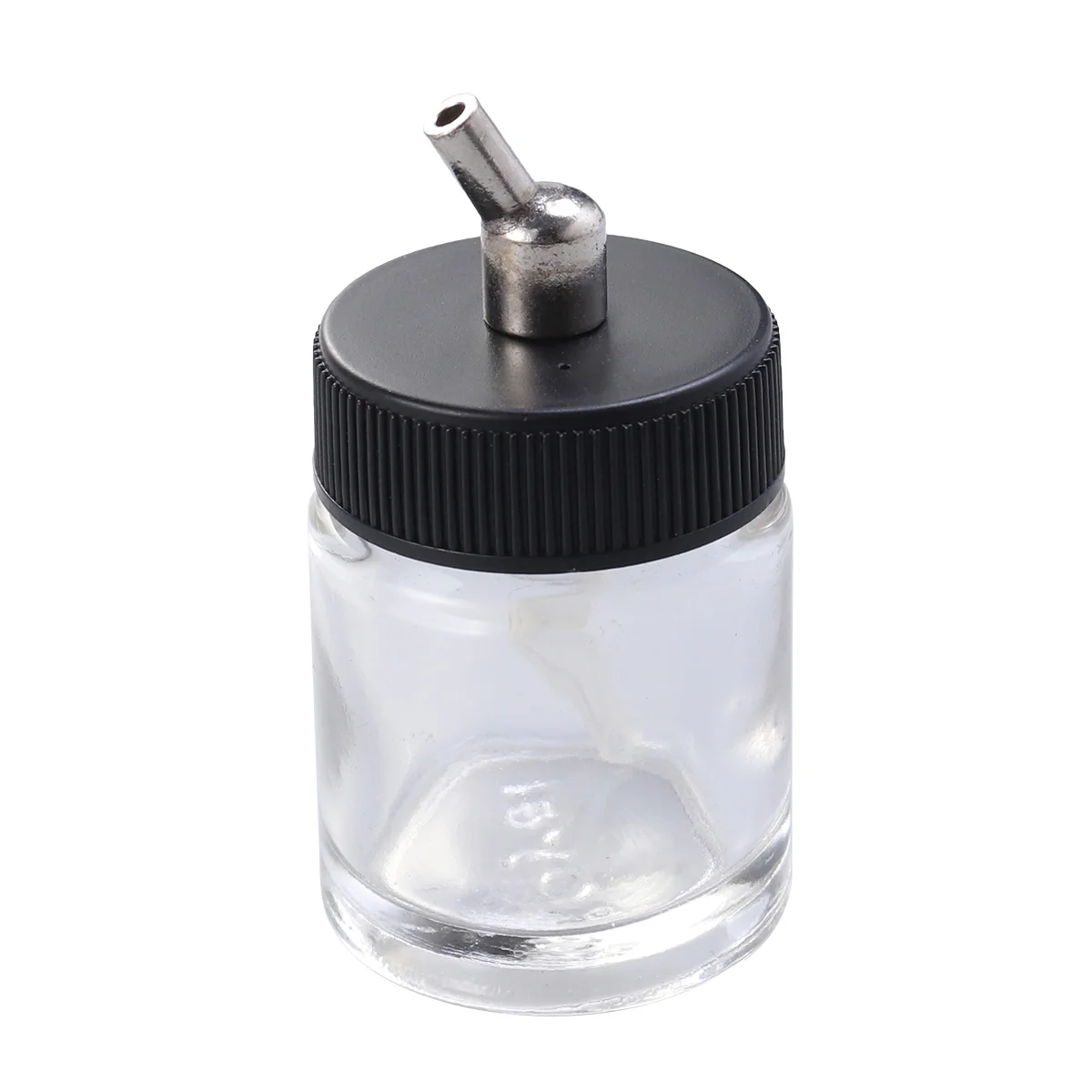

1 Pc Airbrush Bottle 22cc Glass Pot Bottles Professional Clear Glass Refillable Bottles for Airbrush Accessories