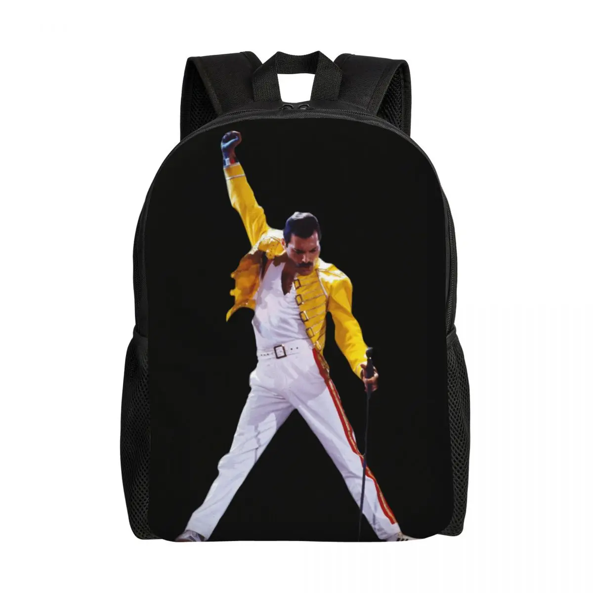 Рюкзак Freddie Mercury для мальчиков и девочек дорожные сумки школы колледжа с 3D принтом