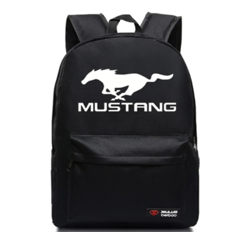 

Рюкзак для отдыха для мужчин и женщин, многофункциональный рюкзак с логотипом машины Mustang для компьютера и ноутбука, 2022