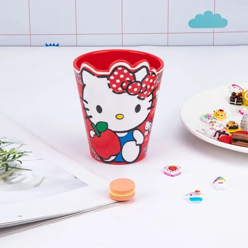 Sanrio Hello Kitty чашка для зубной щетки портативная милая защита от плесени домашняя