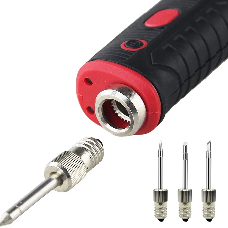 

Welding Soldering Tips for usb soldering iron head E10 interface battery