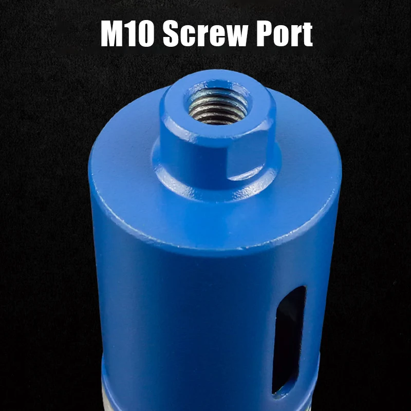 1pcs 6-75mm Diamond Drill Cutter Saw Core Bit M10 Angle Grinder Hole Opener For Marble Granite Brick Tile Ceramic Concrete - купить по