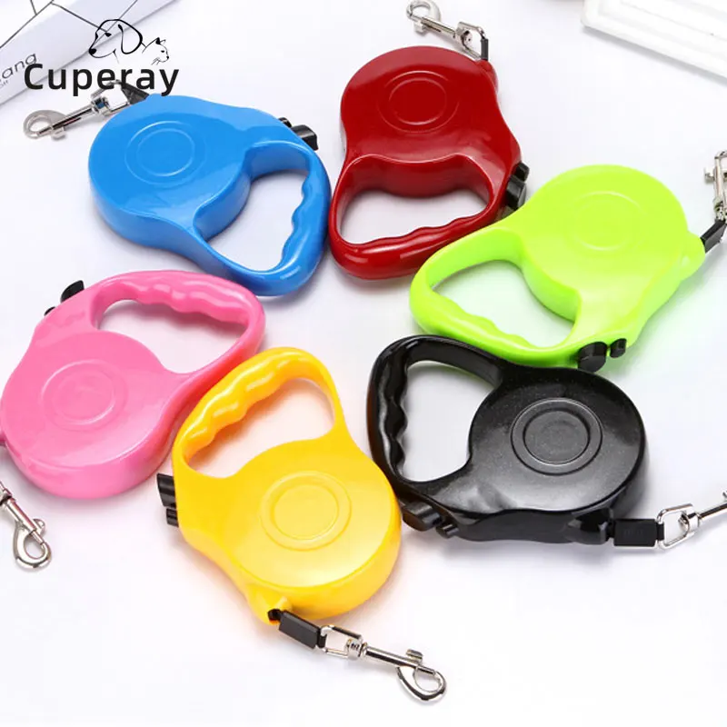 

Retractable Dog Leash, 3M/5M Pet Walking Leash with Anti-Slip Handle, One Button Lock & Release, Suitable for Small Medium Dog