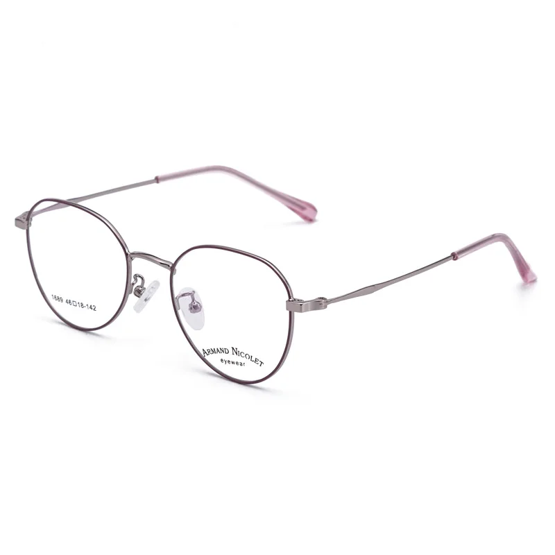 Очки TGCYEYO круглые оптические для мужчин и женщин Модные Винтажные с прозрачными