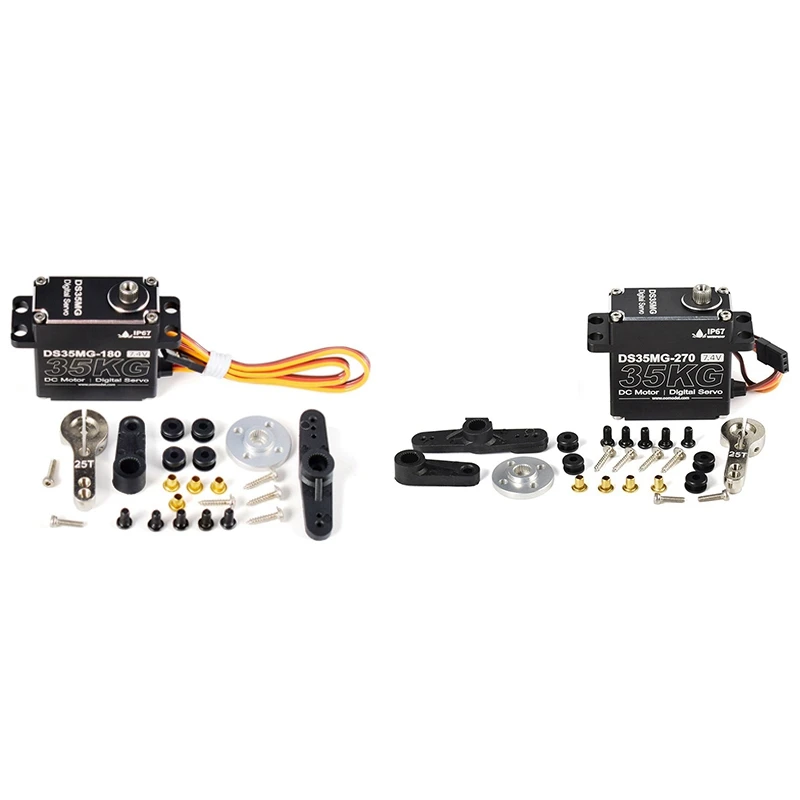 25 кг RC серводвигатель водонепроницаемый цифровой сервопривод с высоким крутящим