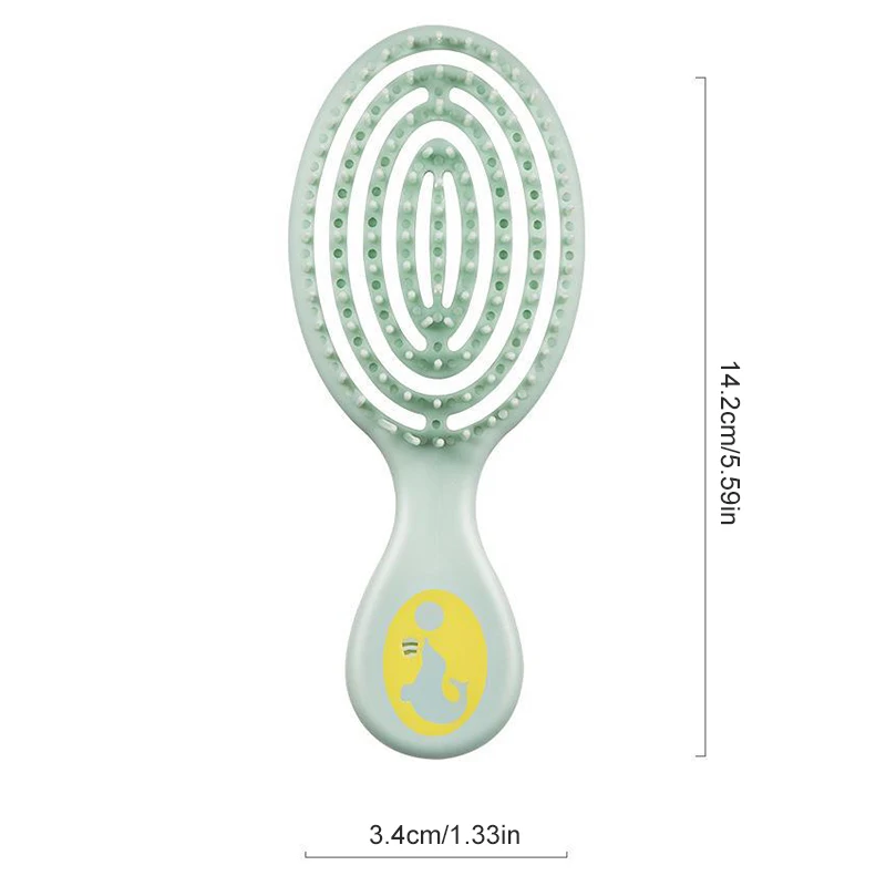 Новинка мини-щетка для массажа кожи головы щетка распутывания дорожная Щетка