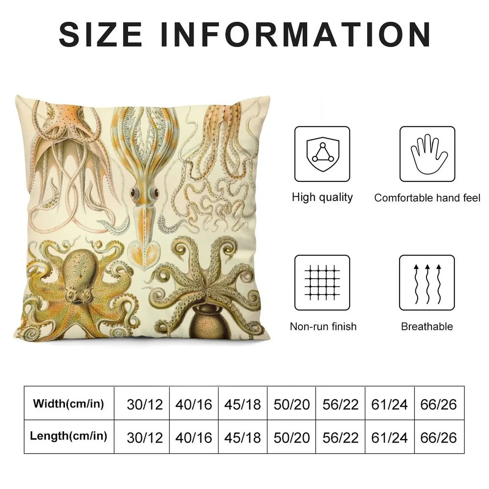 Gamochonia - Ernst Haeckel Декоративная подушка для дивана