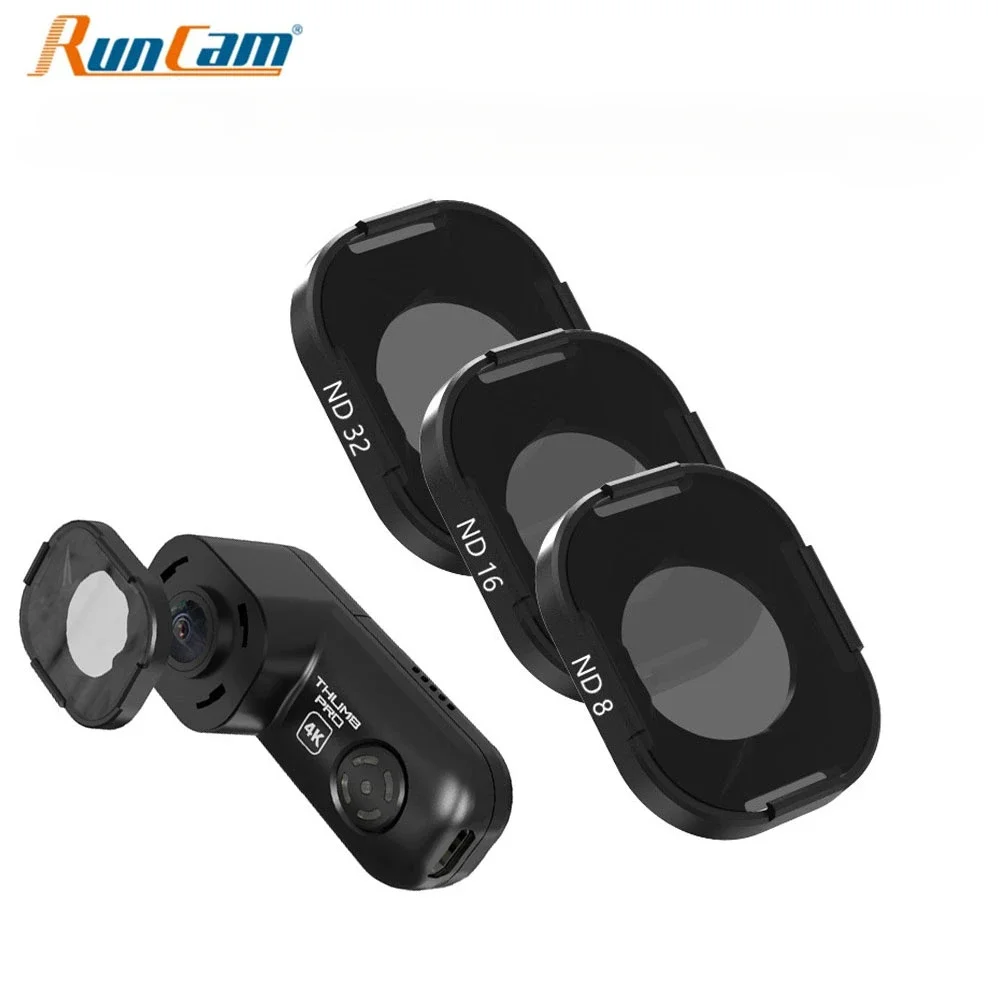 RunCam Thumb Pro 4K FPV Camera Wide FOV ND Filter Set Дрон Экшн-камера для RC Racing Quadcopter Drone Cinewhoop Freestyle