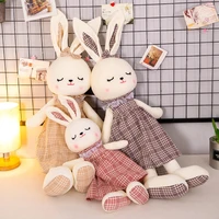 50cm 80cm fashion cute rabbit doll stuff animal toy sleeping mate for kids birthday gift